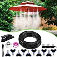 Weeygo Kit Nebulizador Jardin- Sistema de Nebulizacion para Terraza Pergola Exterior- DIY Enfriamiento Nebulizadores con…